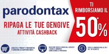 Parodontax ripaga le tue gengive: ricevi il rimborso del 50% di quanto speso