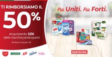 E’ tornata “Più uniti. Più forti”: ricevi 5 euro di cashback sui prodotti Colgate-Palmolive