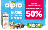 Con il cashback Prova Alpro ti rimborsiamo il 50% ricevi un rimborso da Esselunga
