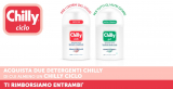 Cashback Prova gratis Chilly Ciclo: come ricevere il rimborso del detergente intimo