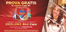Con il “Concorso Pril 5 in 1” ricevi il rimborso di una confezione di Pril Excellence 5 in 1 caps