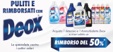 Puliti e rimborsati con Deox: come ricevere il rimborso del 50% di quanto speso