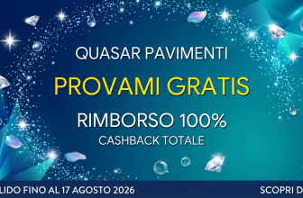 Quasar pavimenti gratis: come avere il rimborso del 100%