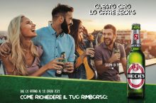 Alla birra ci pensa Beck’s: è tornato lo spendi e riprendi per avere la birra gratis!