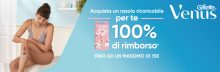 Venus Rimborsi: ricevi il rimborso completo del rasoio ricaricabile