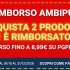 Cashback Dove e Mentadent: come ricevere 10€ di rimborso spendendone 15