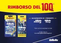Rimborso Gillette 100%: scopri il cashback su 2 confezioni di lamette