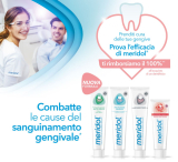 Ricevi il rimborso di un dentifricio con il “Meridol 100% cashback”