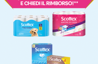Cashback Scottex Esselunga: acquista 2 prodotti e ricevi fino a 12 euro di rimborso