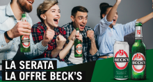 Anche quest’anno cashback sulla birra con lo spendi e riprendi “La cena la offre Beck’s”