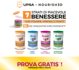 Torna lo spendi e riprendi UPSA X Nourished: proviamo gratis l’integratore