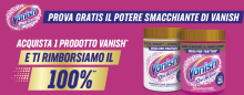 Vanish provami gratis: ricevi il rimborso completo fino a 13 euro