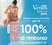 Eccezionale nuovo cashback sui rasoi Venus: come ricevere il rimborso